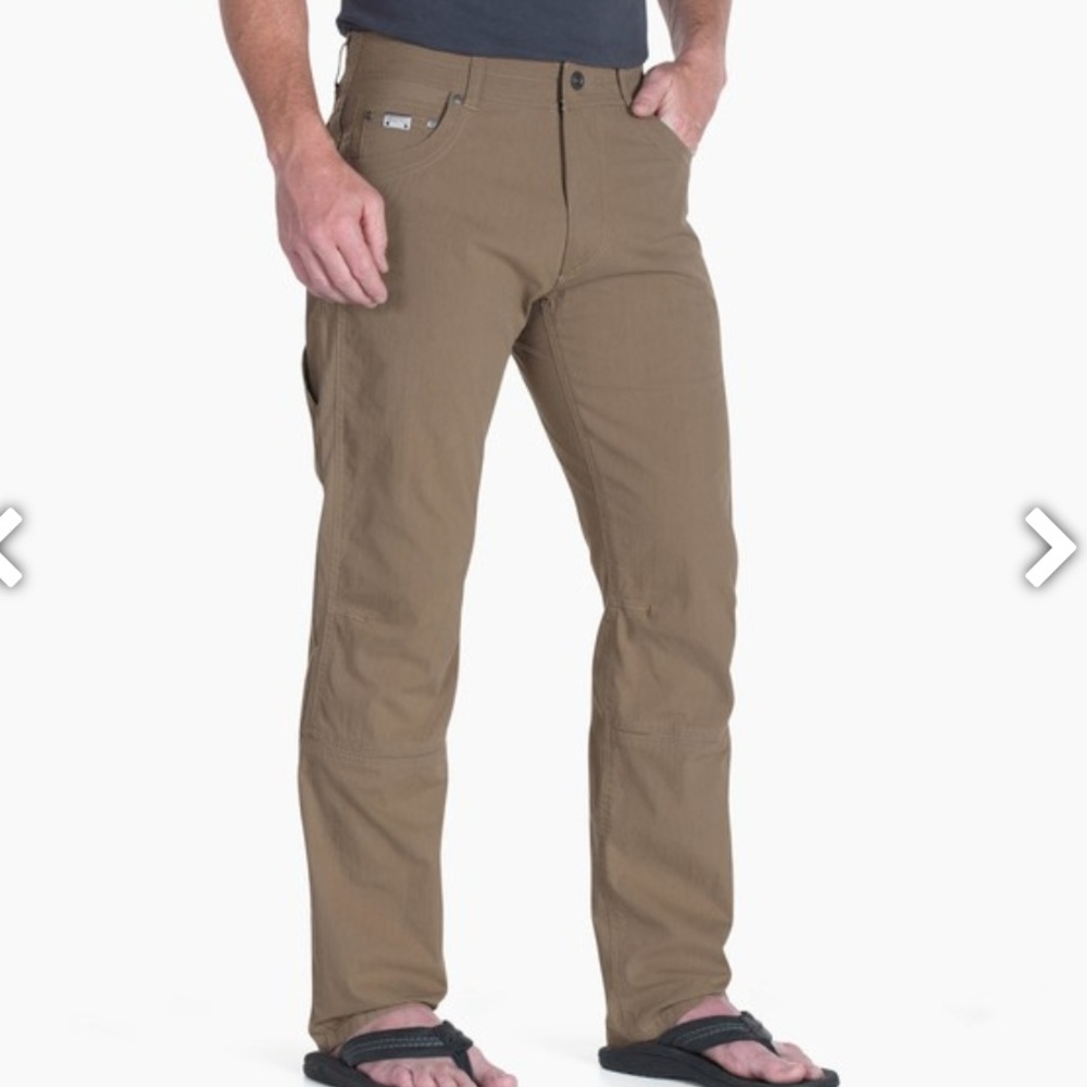 Kuhl Pants Mens 36x32 Straight Leg Outdoors Hiking Cargo Black Casual Radikl